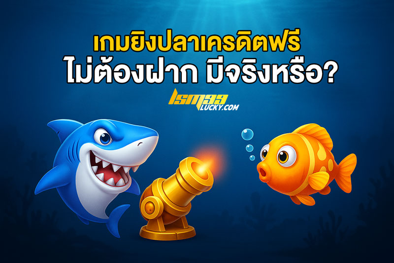 เกมยิงปลาเครดิตฟรีไม่ต้องฝาก
