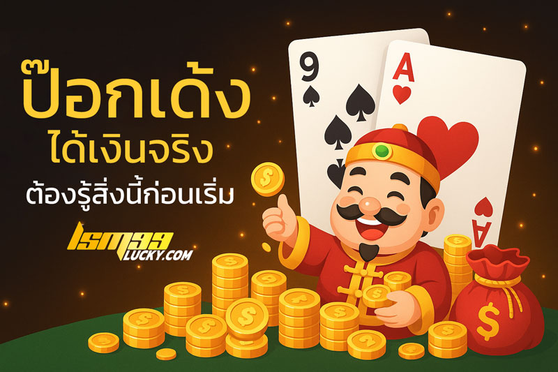 ป๊อกเด้งได้เงินจริง