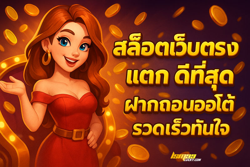 สล็อตเว็บตรง แตก ดีที่สุด
