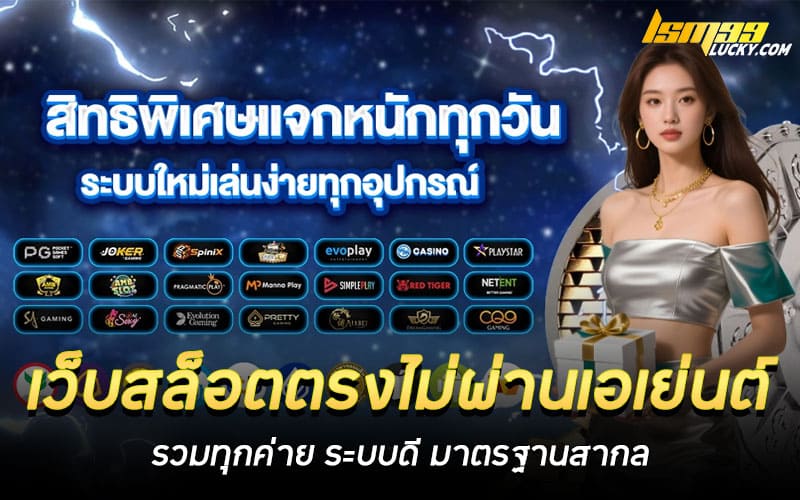 เว็บสล็อตตรงไม่ผ่านเอเย่นต์