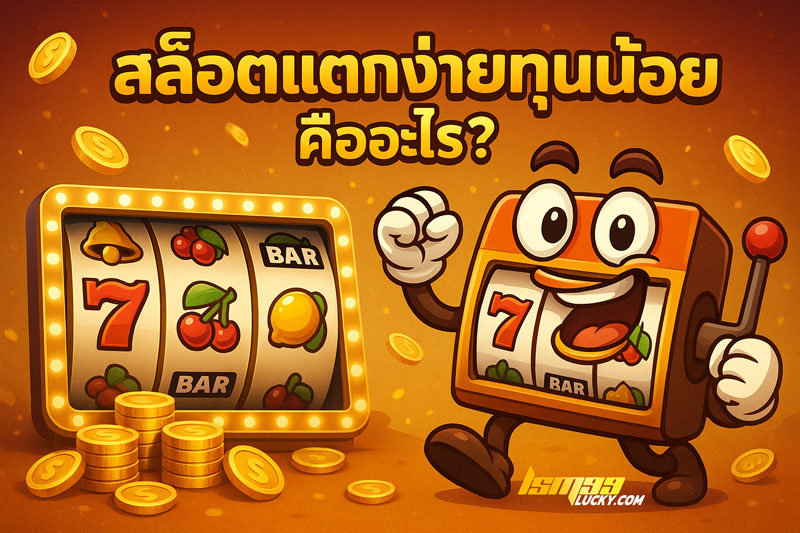 สล็อตแตกง่ายทุนน้อย