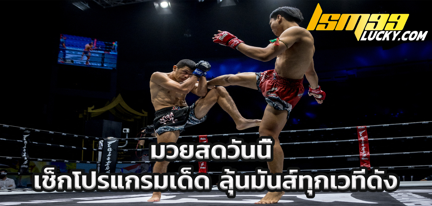 มวยสดวันนี้