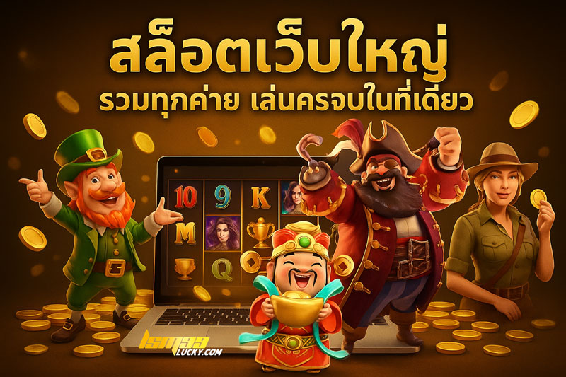 สล็อตเว็บใหญ่ รวมทุกค่าย