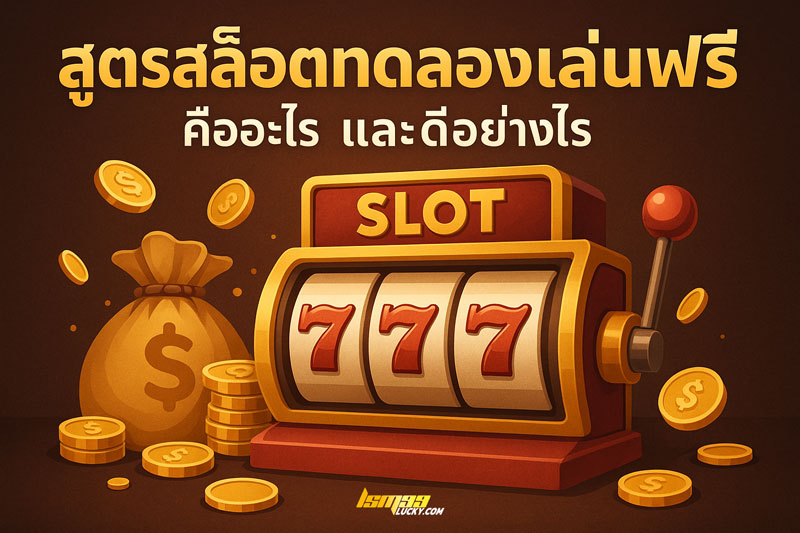 สูตรสล็อตทดลองเล่นฟรี