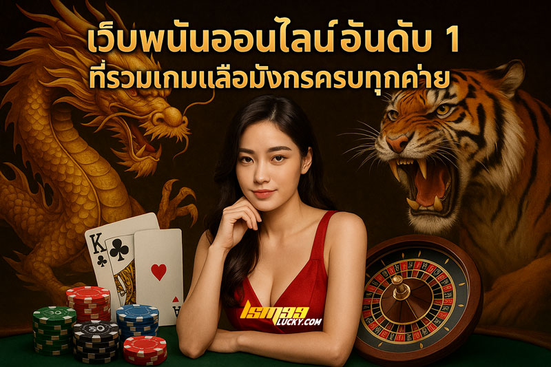 เว็บพนันออนไลน์อันดับ 1