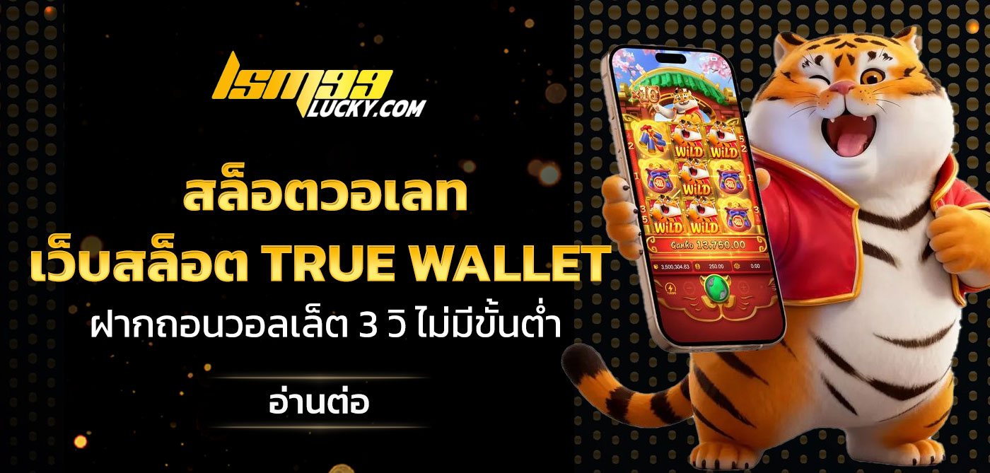 สล็อตวอเลท เว็บสล็อต true wallet