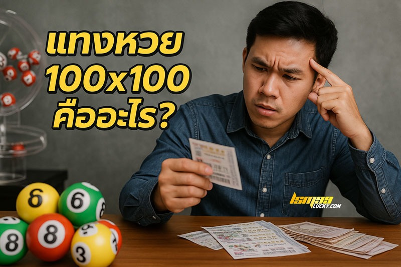 แทง หวย 100x100 คือ