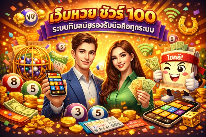 เว็บหวย ชัวร์ 100