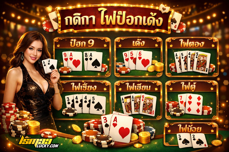 ไพ่ป๊อกเด้งกติกา