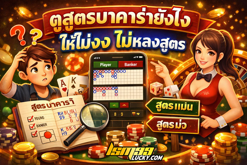 ดูสูตรบาคาร่ายังไง