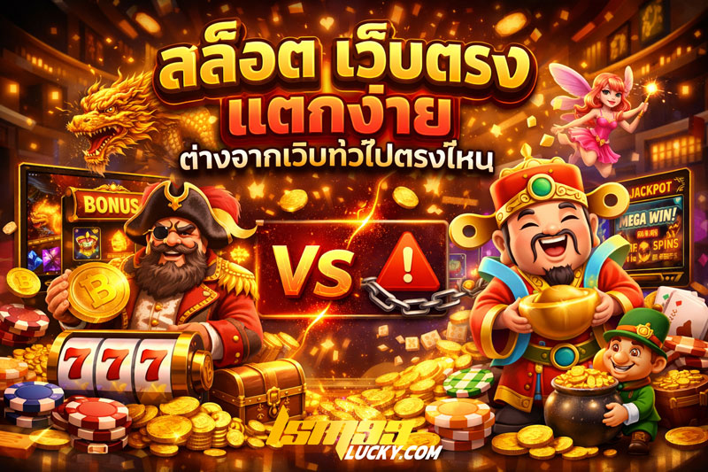 สล็อต เว็บตรง แตกง่าย