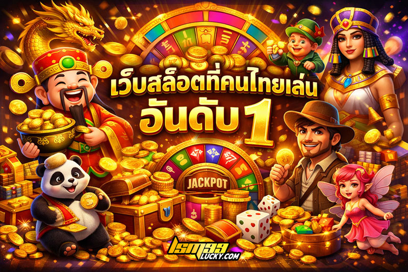 เว็บสล็อตที่คน ไทย เล่น อันดับ 1