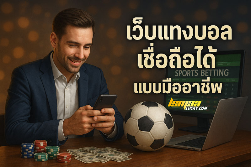 เว็บแทงบอลเชื่อถือได้