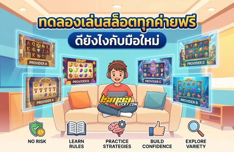 ทดลองเล่นสล็อตทุกค่ายฟรี