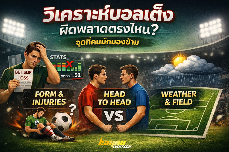 วิเคราะห์บอลเต็ง