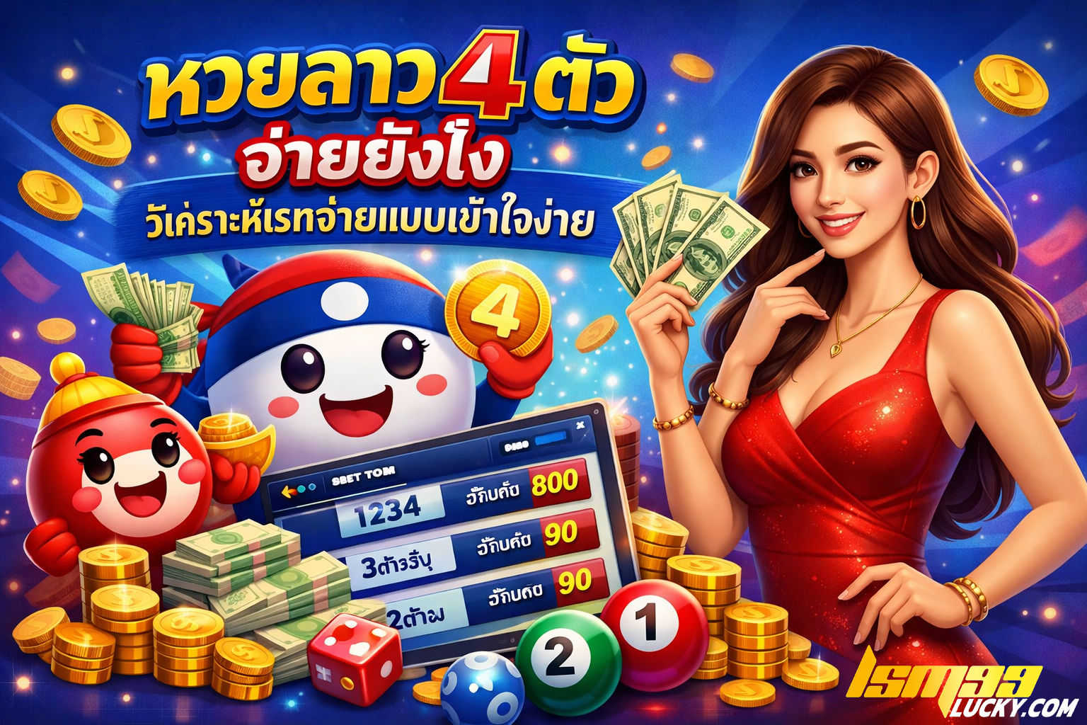 หวยลาว 4 ตัว จ่ายยังไง