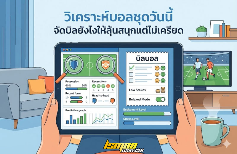 วิเคราะห์บอลชุดวันนี้