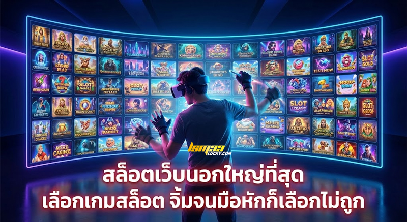 สล็อตเว็บนอกใหญ่ที่สุด