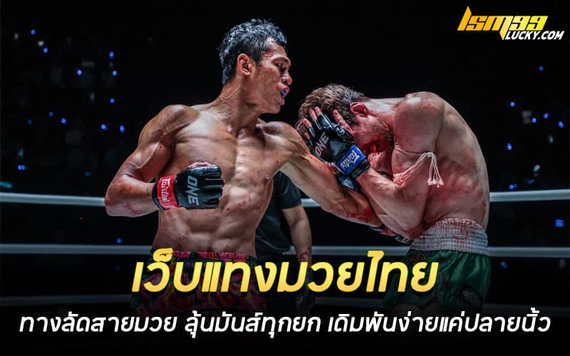 เว็บแทงมวยไทย