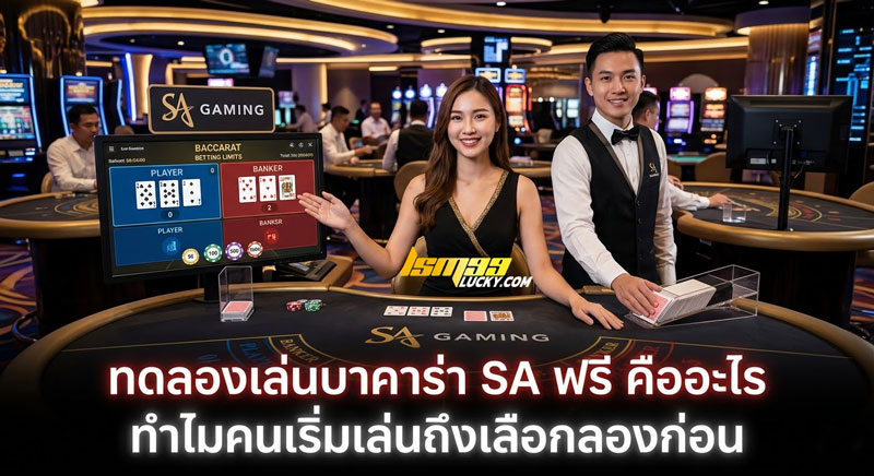 ทดลองเล่นบาคาร่า SA ฟรี