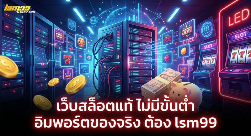 เว็บสล็อตแท้ ไม่มีขั้นต่ำ