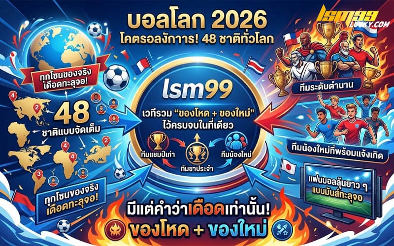 บอลโลก 2026 มีกี่ทีม