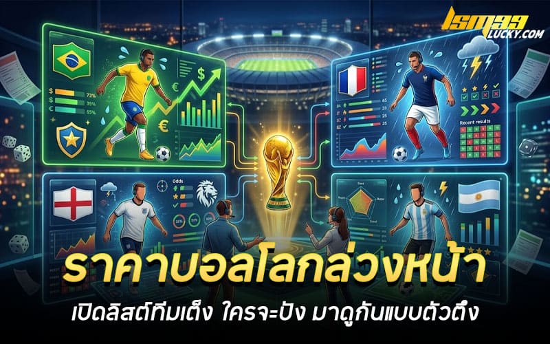 ราคาบอลโลกล่วงหน้า