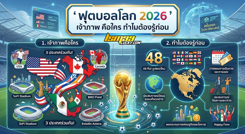 ฟุตบอลโลก 2026 เจ้าภาพ