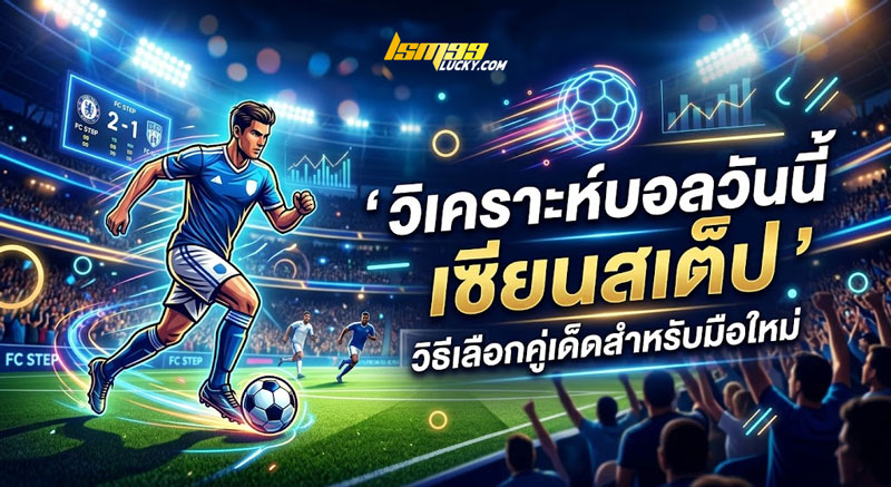 วิเคราะห์บอลวันนี้ เซียนสเต็ป