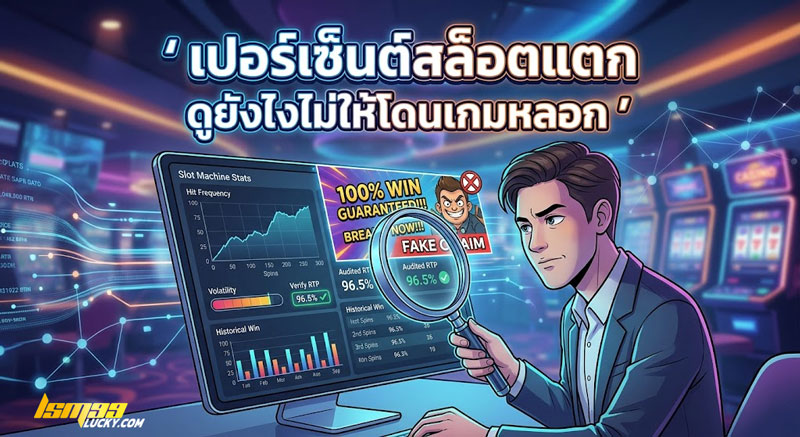 เปอร์เซ็นต์สล็อตแตก