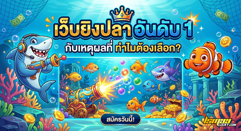 เว็บยิงปลา อันดับ 1