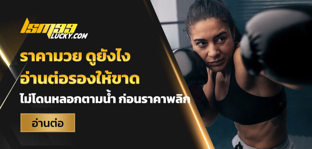 ราคามวย ดูยังไง
