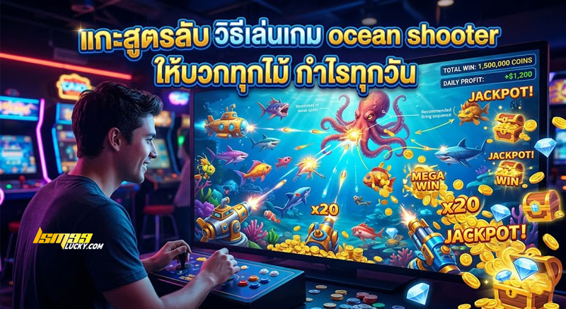 วิธีเล่นเกม ocean shooter