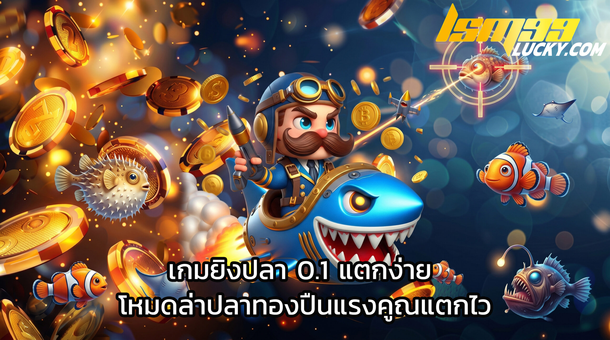 เกมยิงปลา 0.1 แตกง่าย