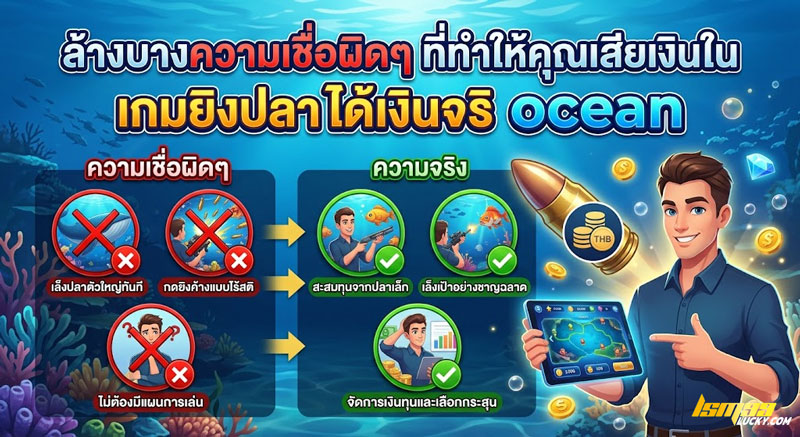 เกมยิงปลาได้เงินจริง ocean