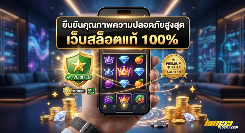 เว็บสล็อตแท้ 100%