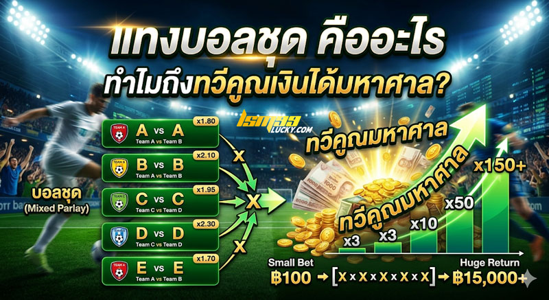 แทงบอลชุด