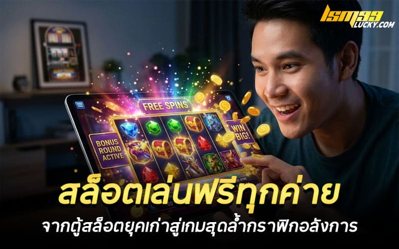 สล็อตเล่นฟรีทุกค่าย ได้เงินจริง