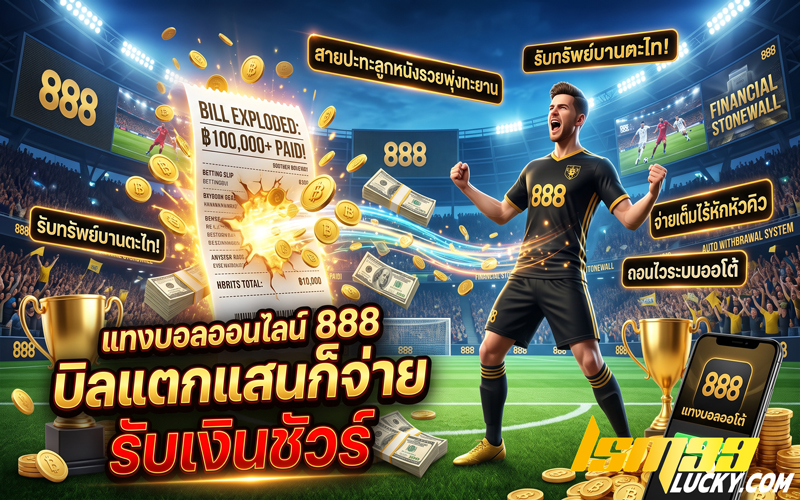 แทงบอลออนไลน์ 888