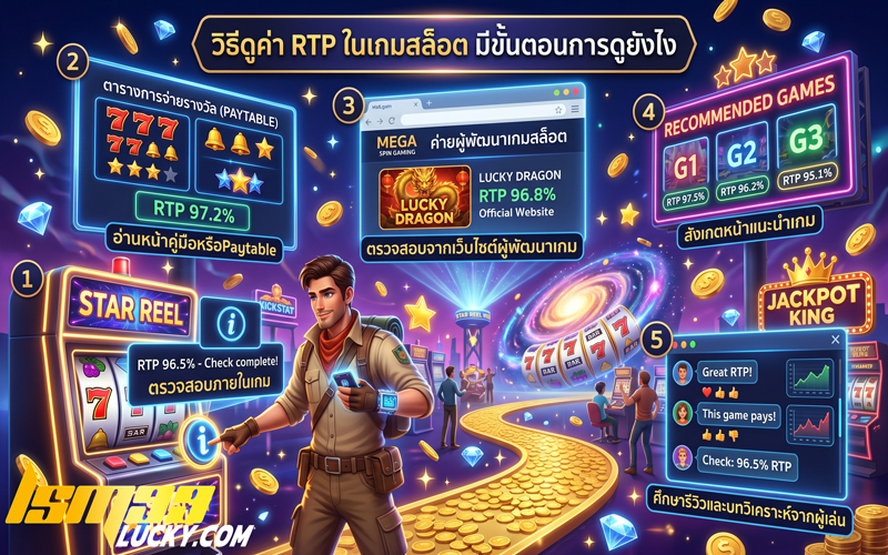 วิธีดูค่า rtp