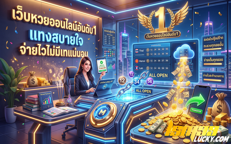 เว็บหวยออนไลน์อันดับ1