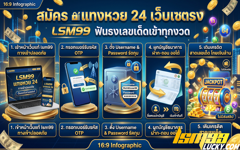 สมัคร แทงหวย 24 เว็บตรง
